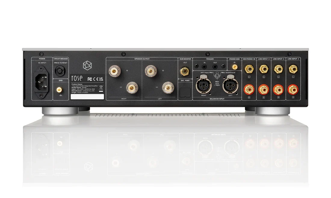 Hifi Rose RA 280 zilver Klasse versterker met 300,= inruilkorting versterker - Image 5