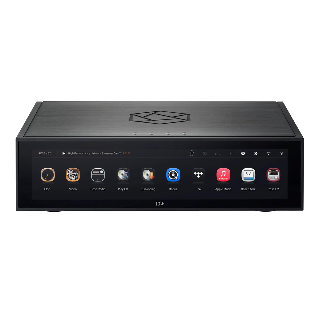 Hifi Rose RS151 zwart High performance Netwerk Streamer met ingebouwde DAC - Image 2