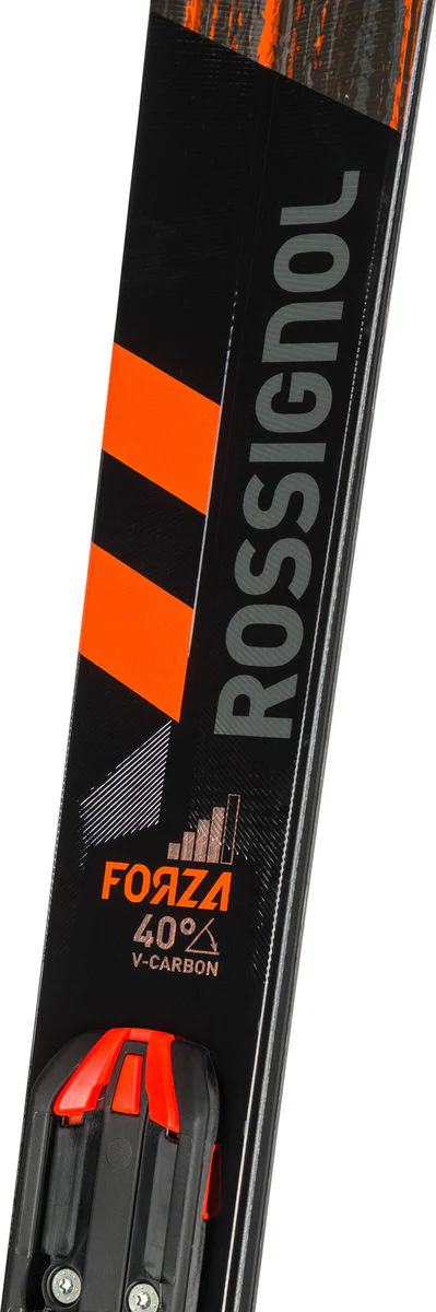 Rossignol Forza 40° V-CA Piste Ski's Heren - Zwart/Oranje - Image 4
