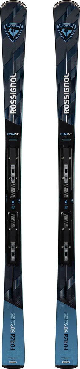 Rossignol Forza 50° CAM Piste Ski's Heren - Zwart/Blauw - Image 2