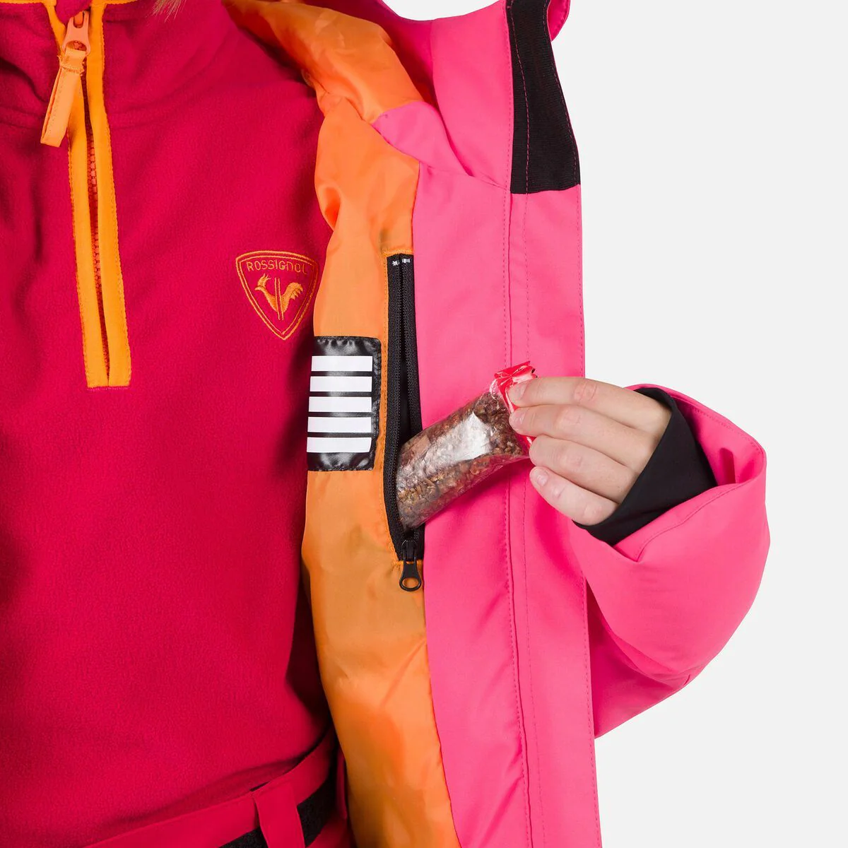 Rossignol Girl Staci Ski Jas Meiden - Roze - Image 9