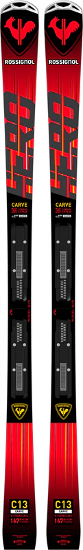 Rossignol Hero Carve Piste Ski's - Rood/Zwart