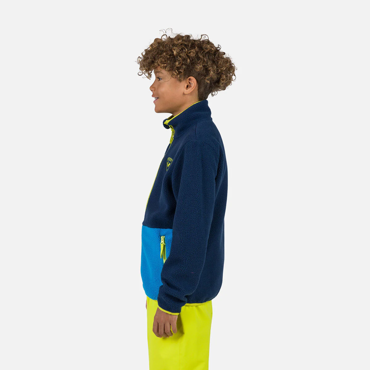Rossignol Jr Alltrack FZ kinder fleece vest blauw - Image 3