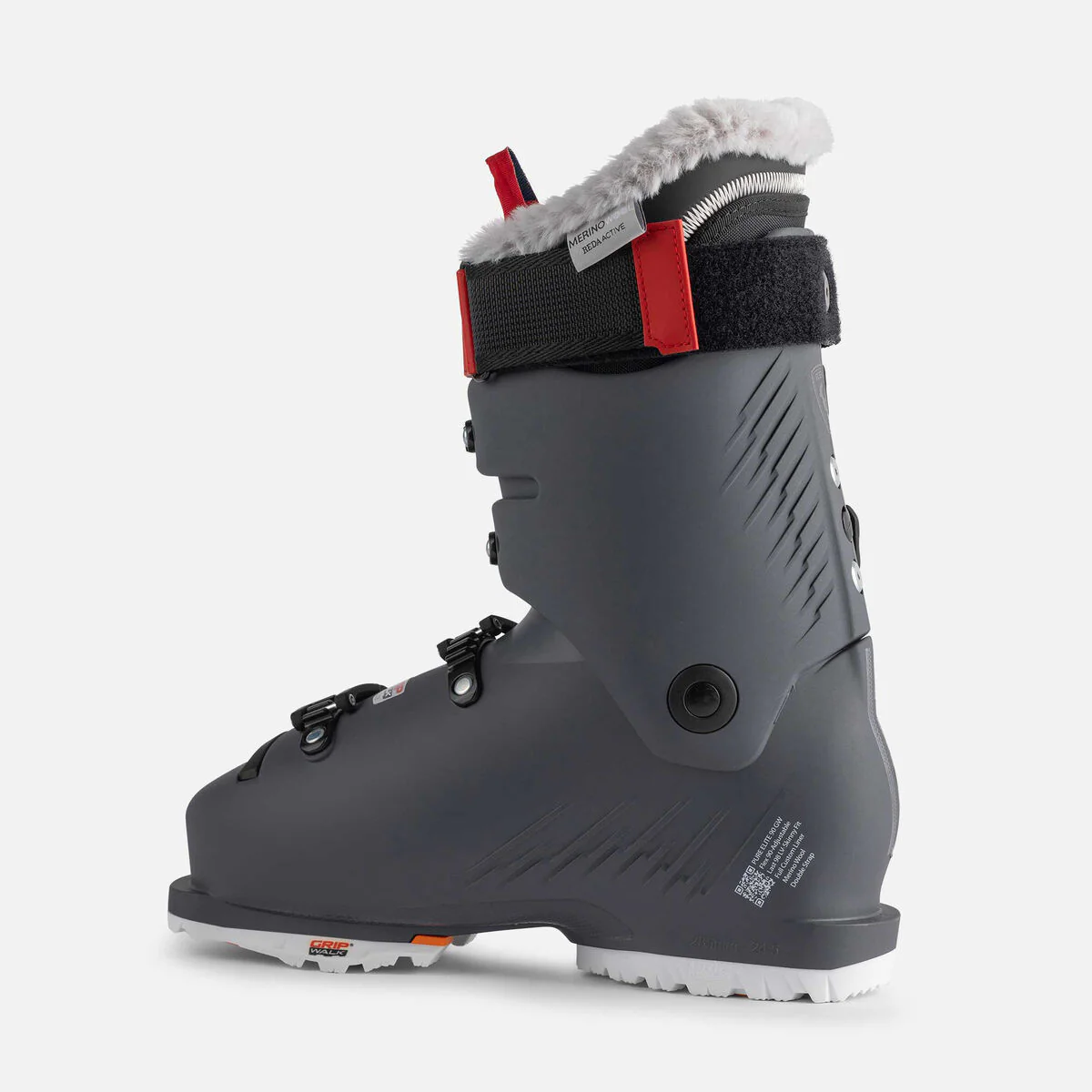 Rossignol Pure Elite 90 LV GW piste skischoenen grijs/rood dames - Image 2