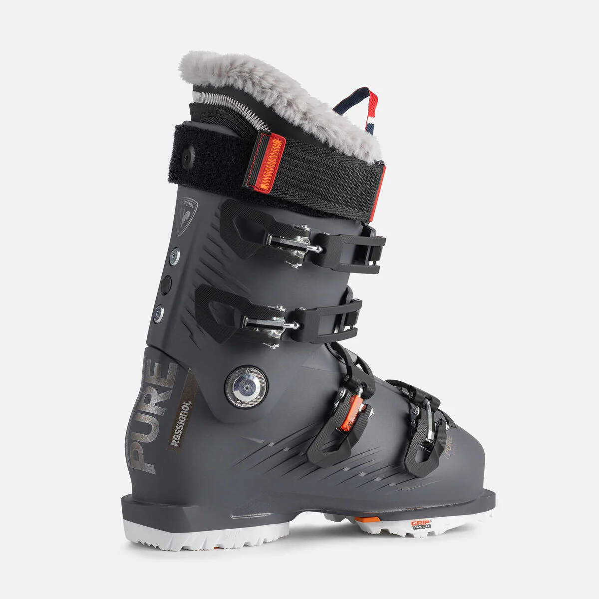 Rossignol Pure Elite 90 LV GW piste skischoenen grijs/rood dames - Image 4