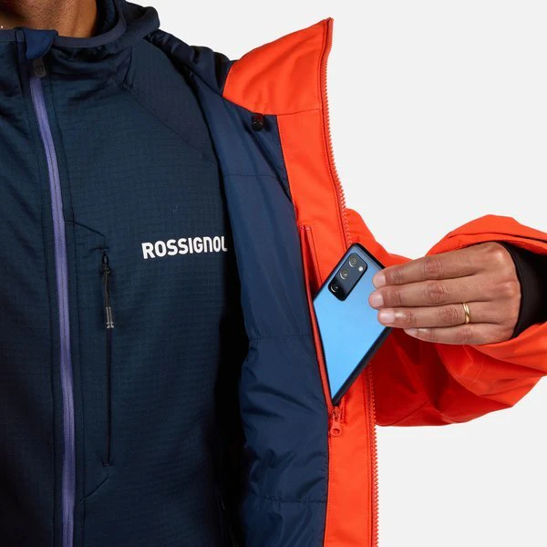 Rossignol Rochrun Insulated Ski Jas Heren - Oranje - Image 5