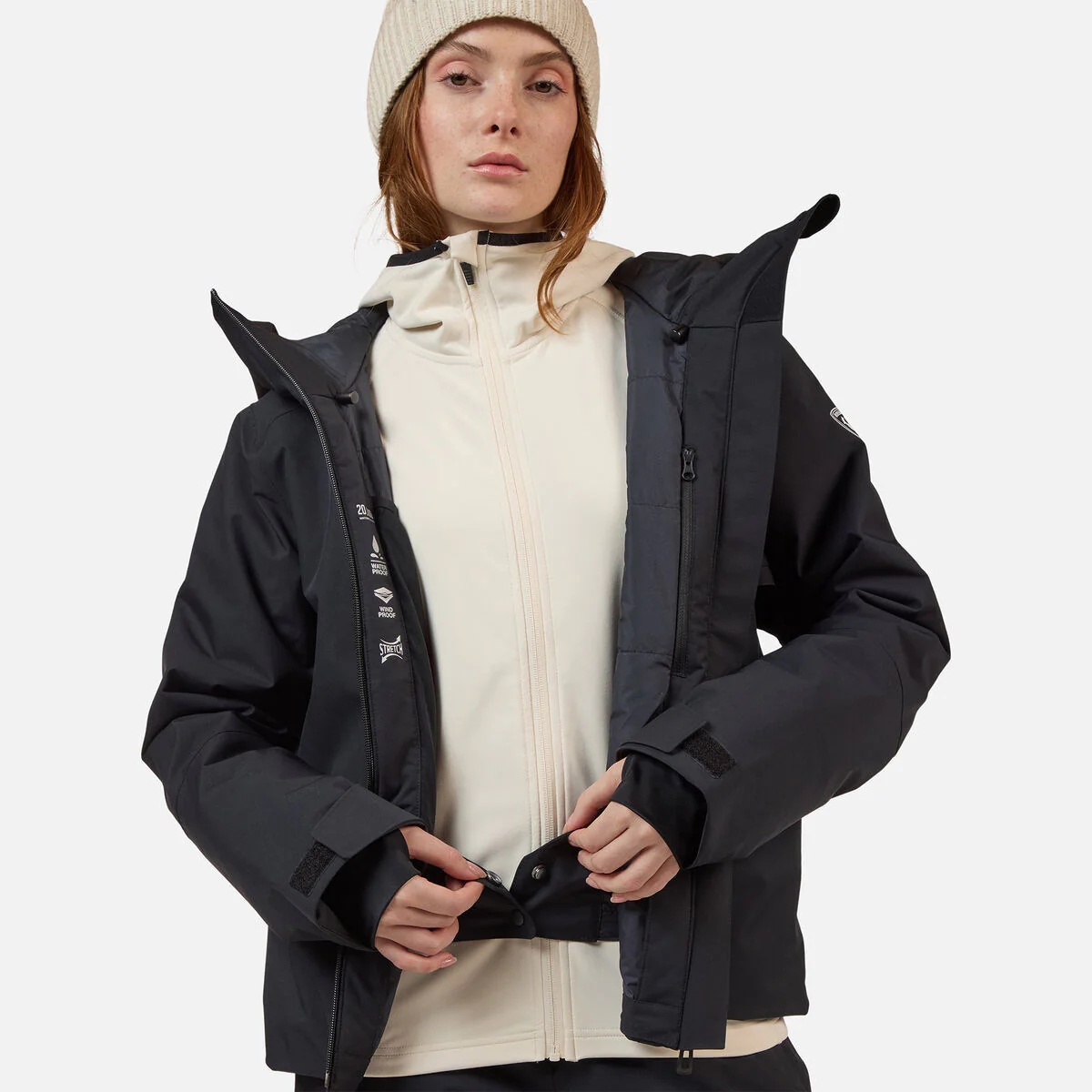 Rossignol Rochrun Insulated W Ski Jas Dames - Zwart - Image 11