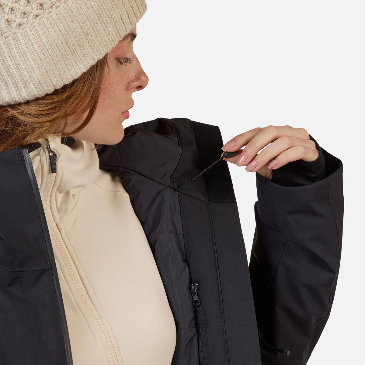 Rossignol Rochrun Insulated W Ski Jas Dames - Zwart - Image 9