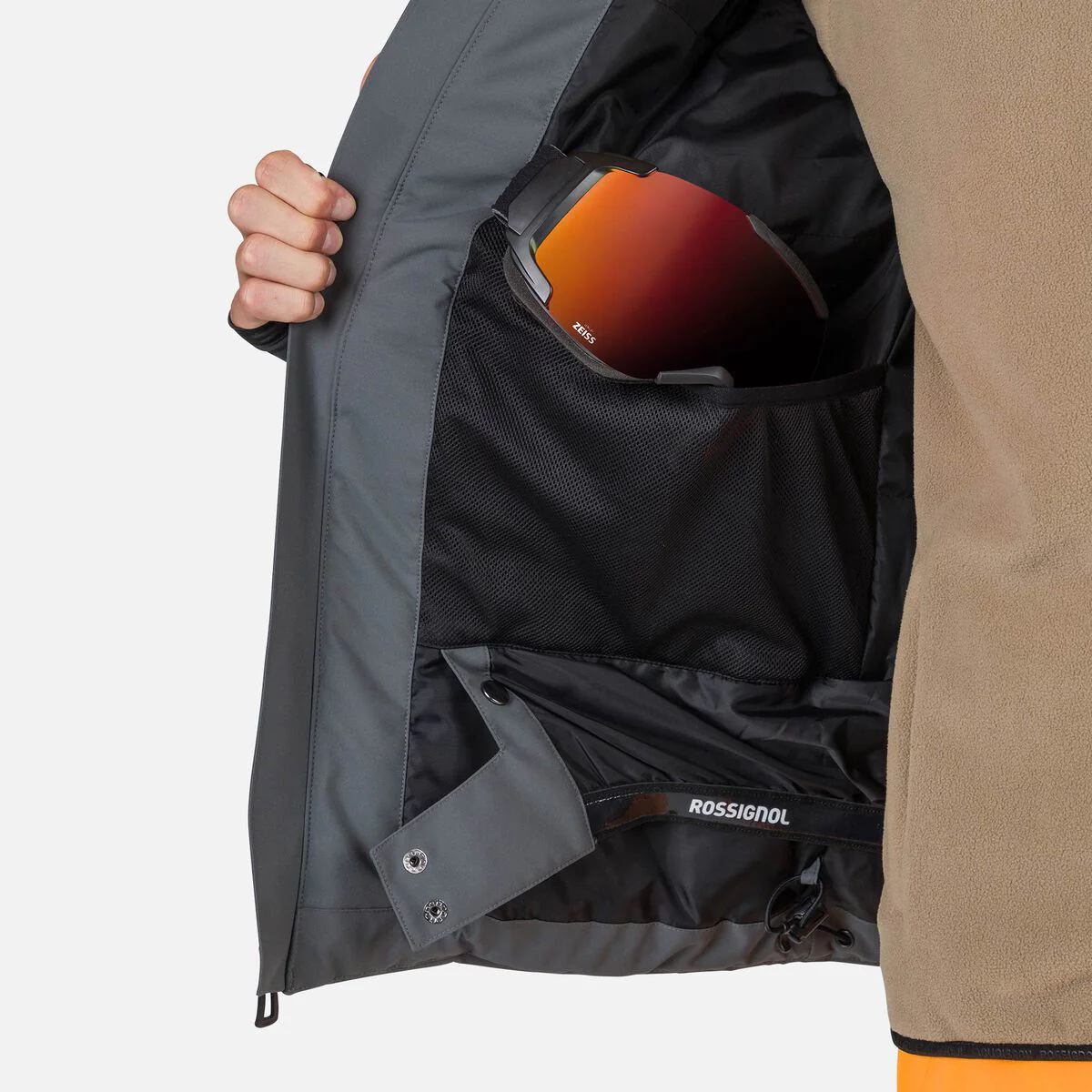 Rossignol Siz Ski Jas Heren - Grijs - Image 18