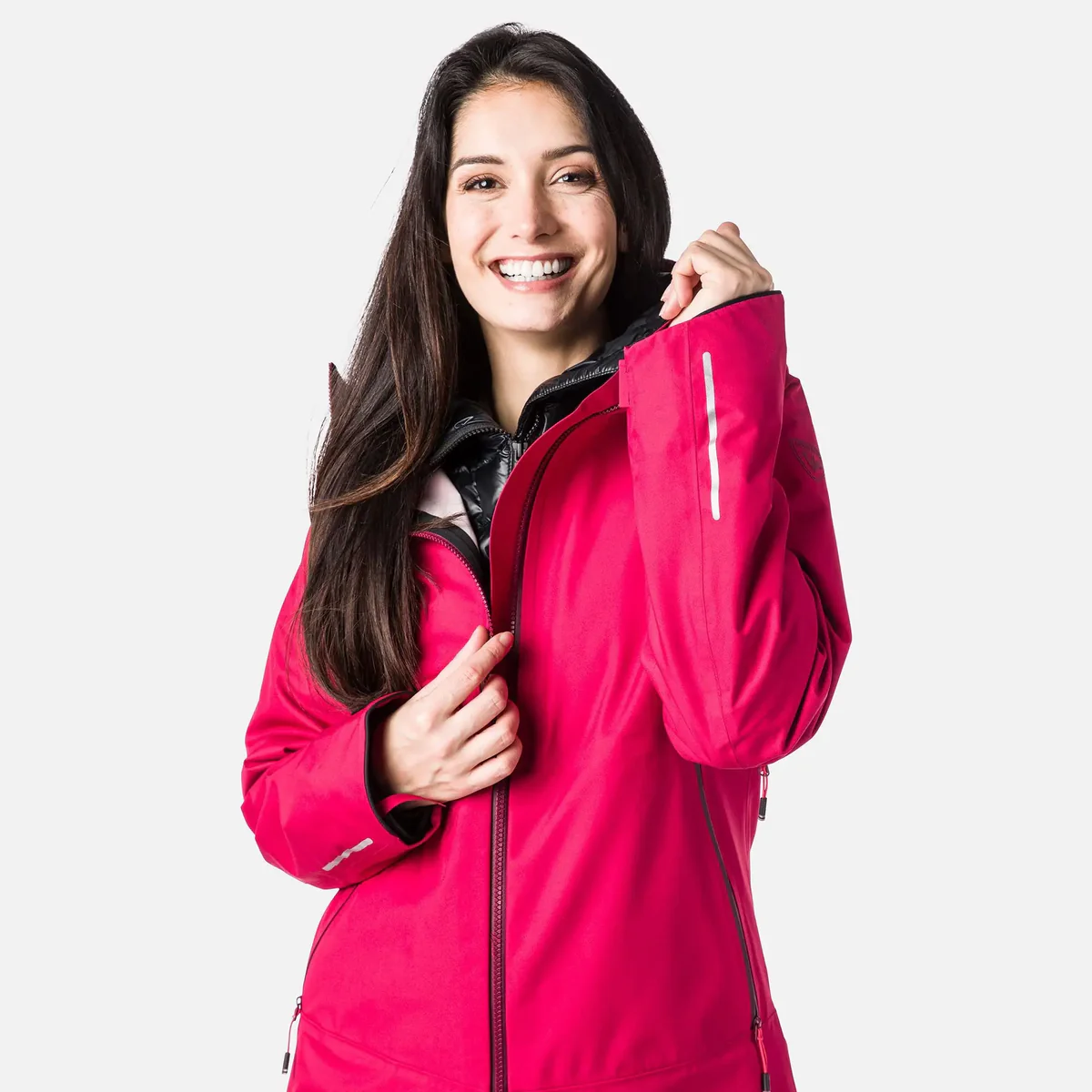 Rossignol SKPR 3L Ski Jas Dames - Roze - Image 2