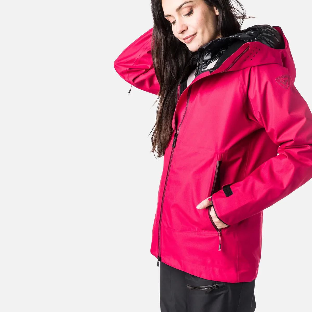 Rossignol SKPR 3L Ski Jas Dames - Roze - Image 4