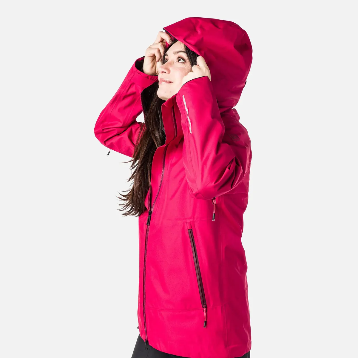 Rossignol SKPR 3L Ski Jas Dames - Roze - Image 7