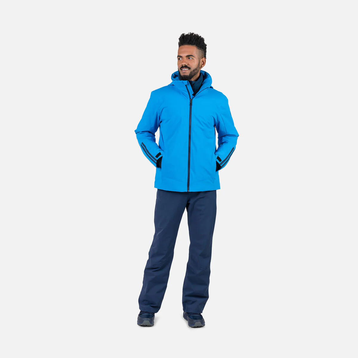 Rossignol Strawpile Ski Jas Heren - Blauw - Image 2