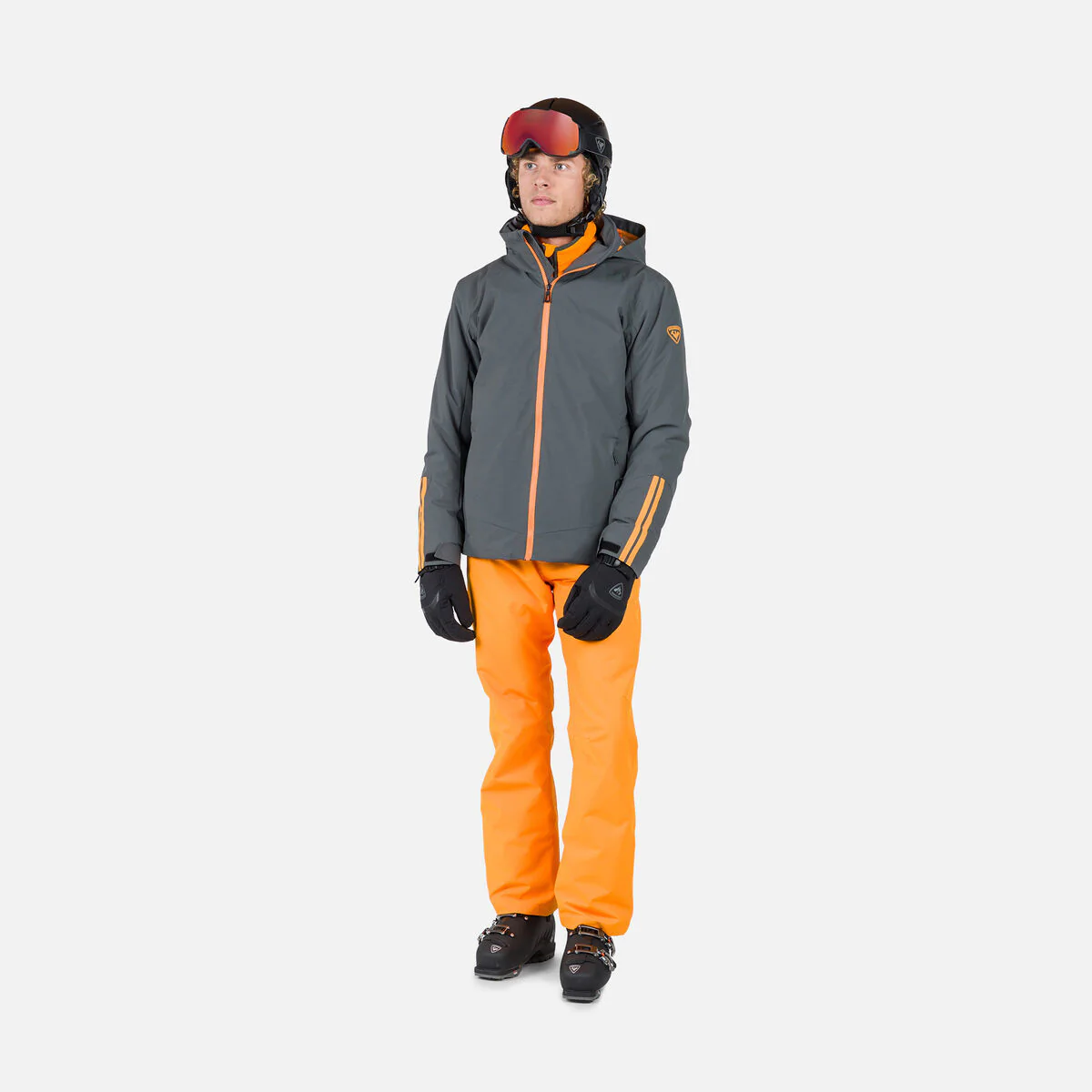 Rossignol Strawpile Ski Jas Heren - Grijs - Image 2