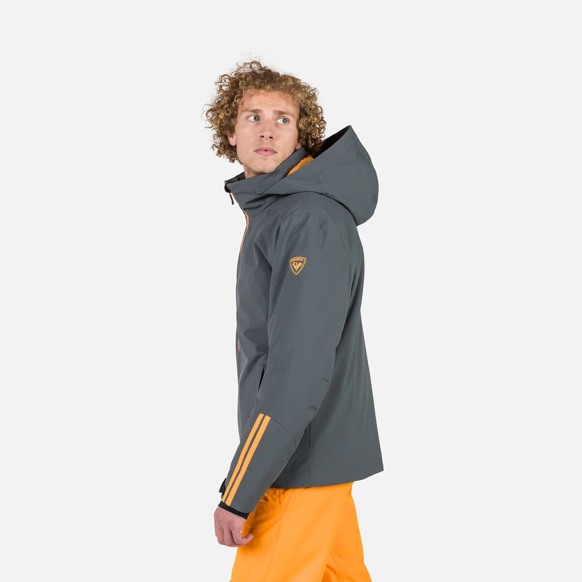 Rossignol Strawpile Ski Jas Heren - Grijs - Image 4