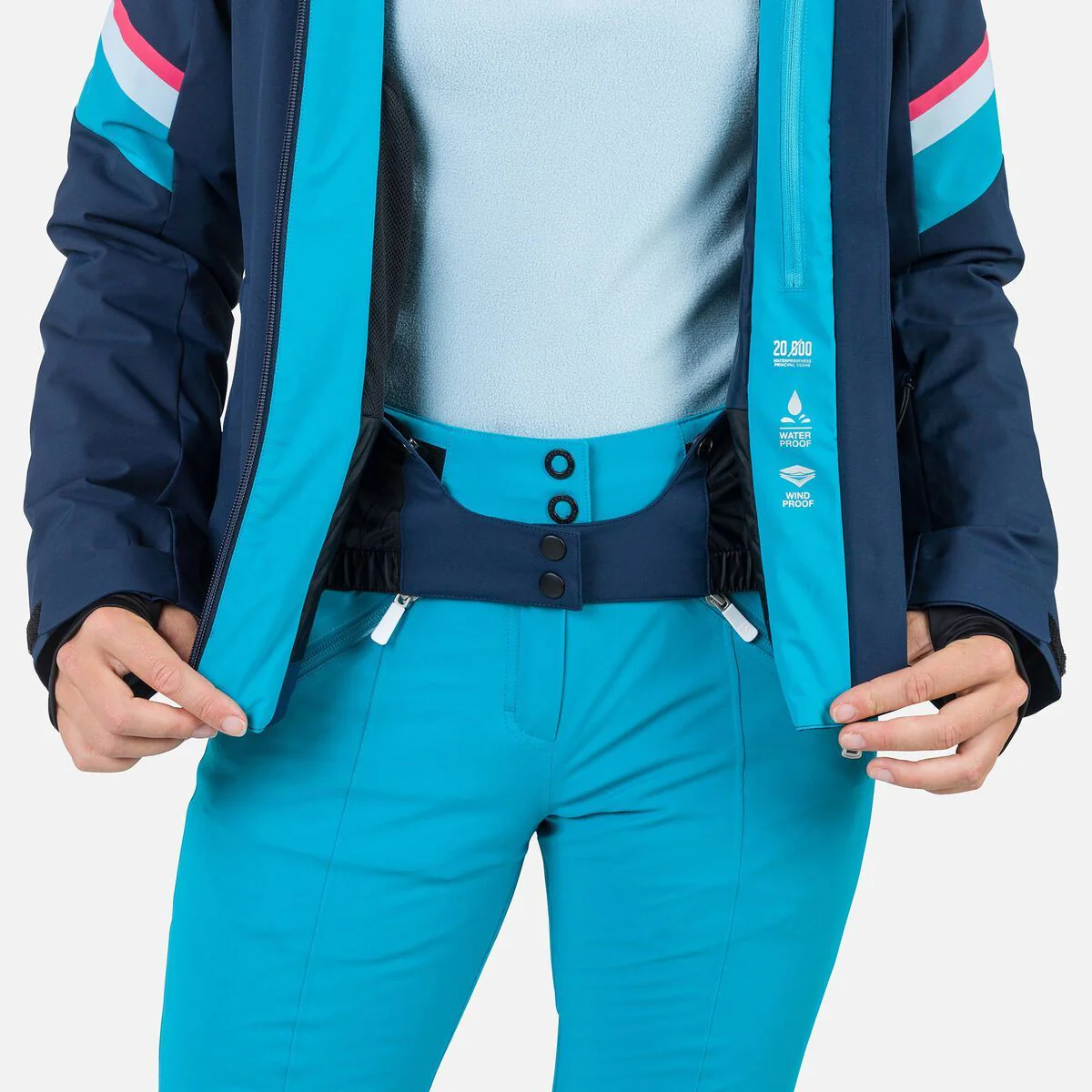 Rossignol Strawpile Ski Jas Dames - Navy - Image 14