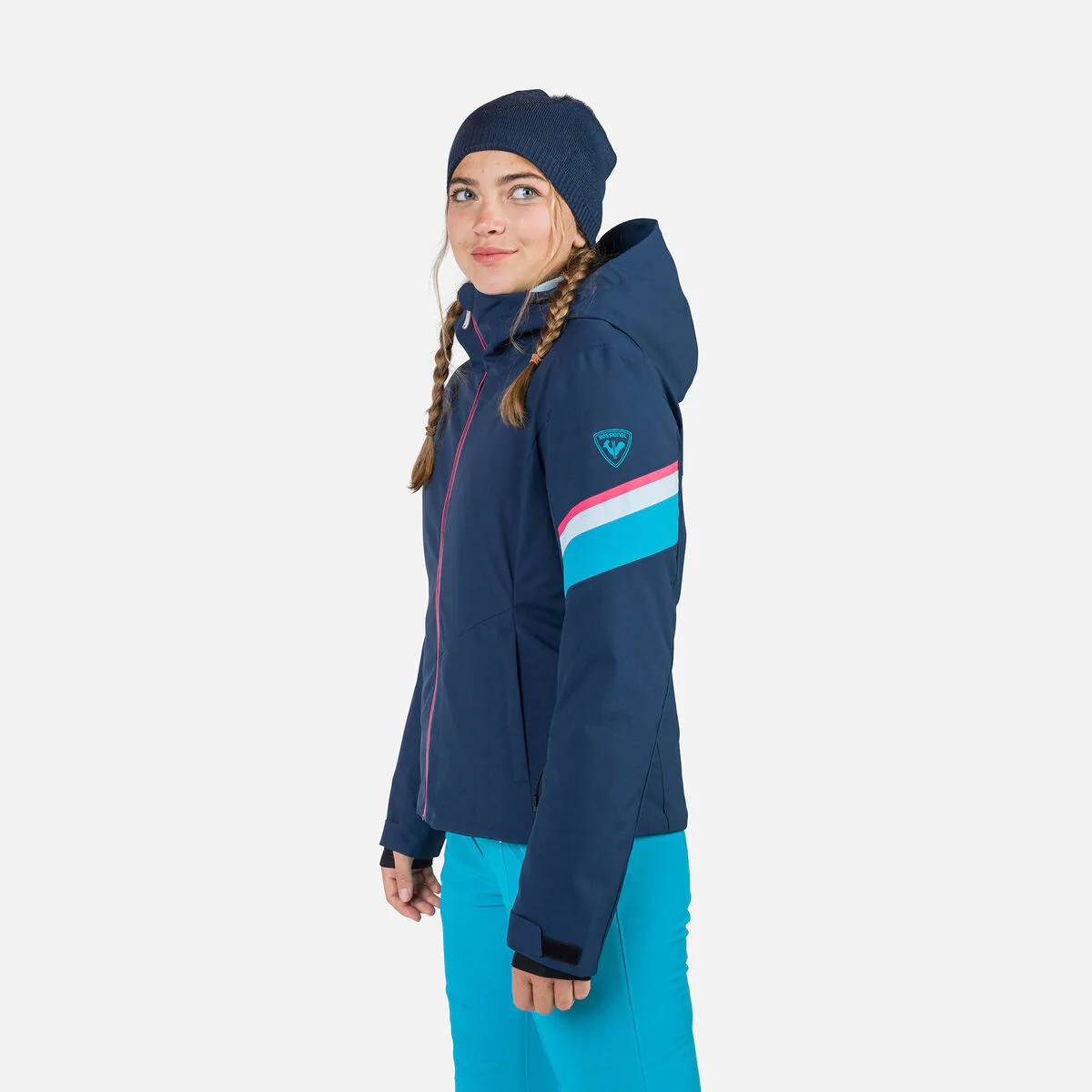 Rossignol Strawpile Ski Jas Dames - Navy - Image 4