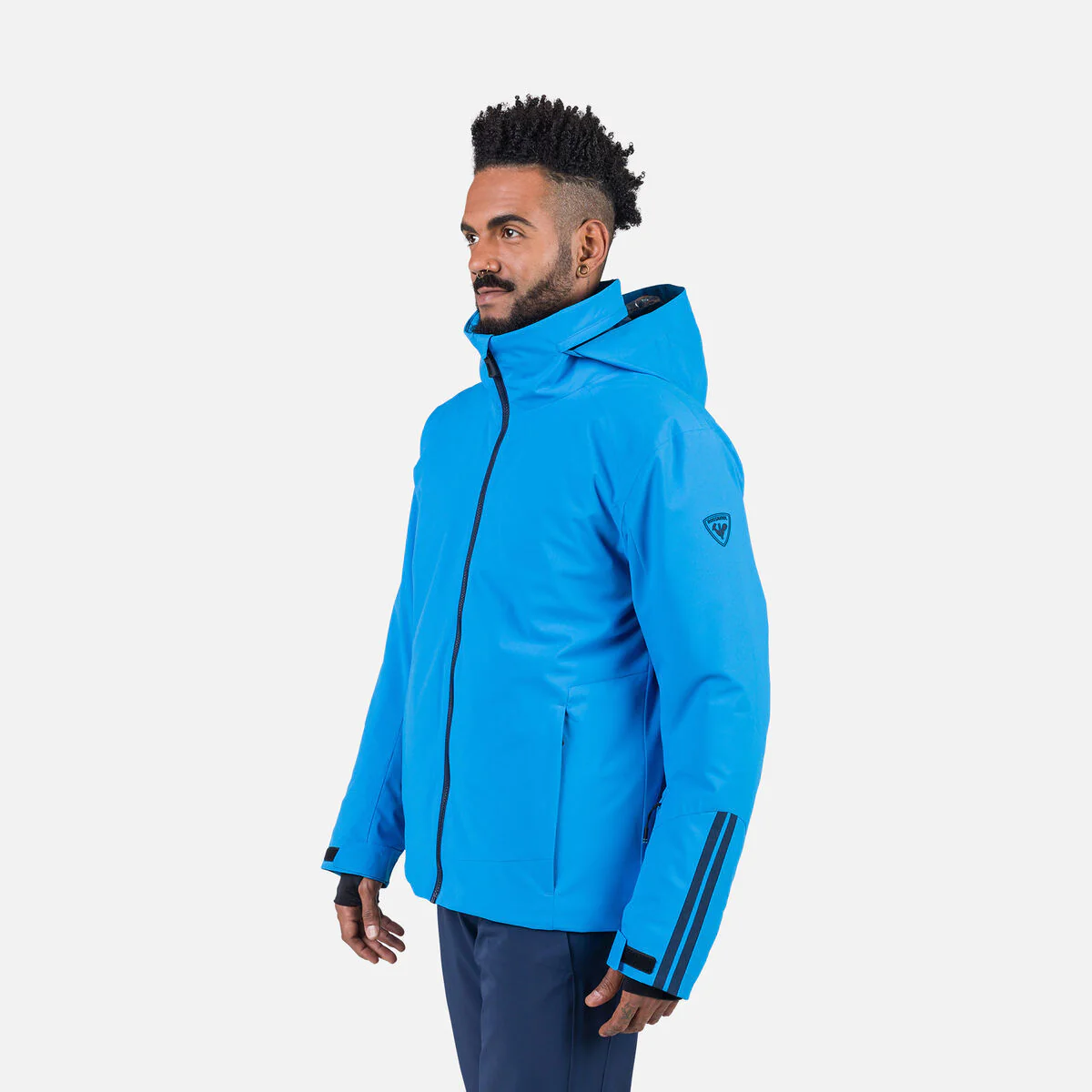 Rossignol Strawpile Ski Jas Heren - Blauw - Image 4