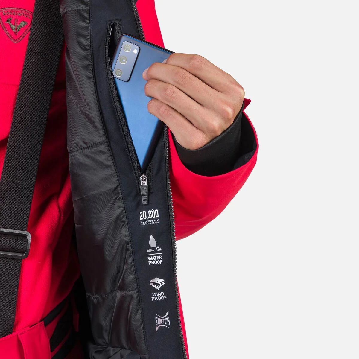 Rossignol Velika Ski Jas Heren - Rood - Image 17