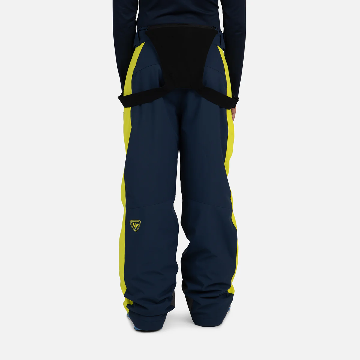 Rossignol Velika Suspender Skibroek Kinder - Navy/Geel - Image 2