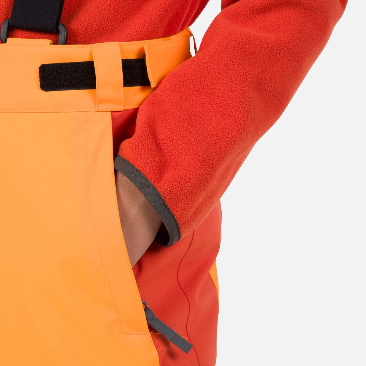Rossignol Velika Suspender Skibroek Kinder - Oranje - Image 7