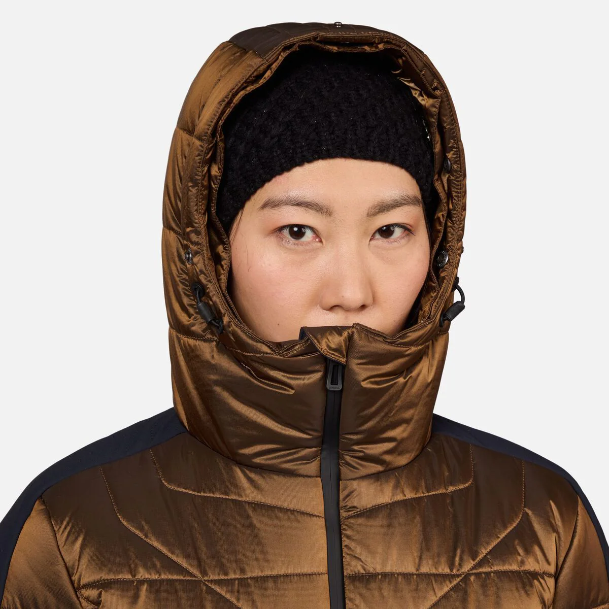 Rossignol Ventina Bomber Ski Jas Dames - Brons - Image 13