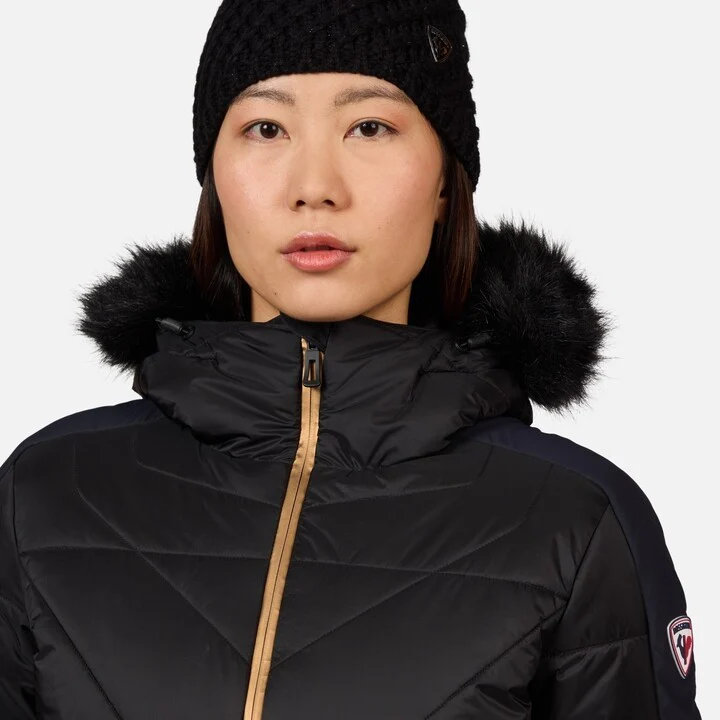 Rossignol Ventina Bomber Ski Jas Dames - Zwart - Image 4