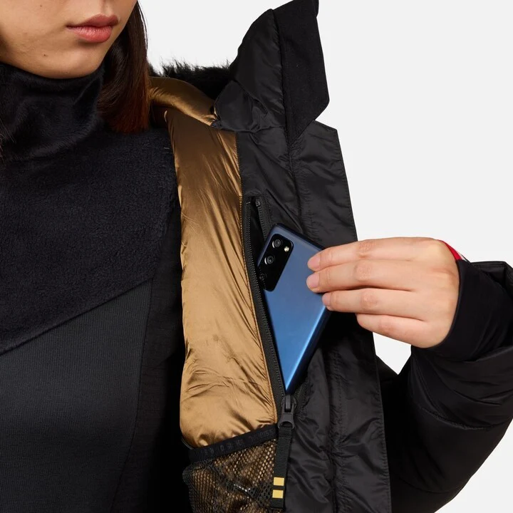 Rossignol Ventina Bomber Ski Jas Dames - Zwart - Image 6