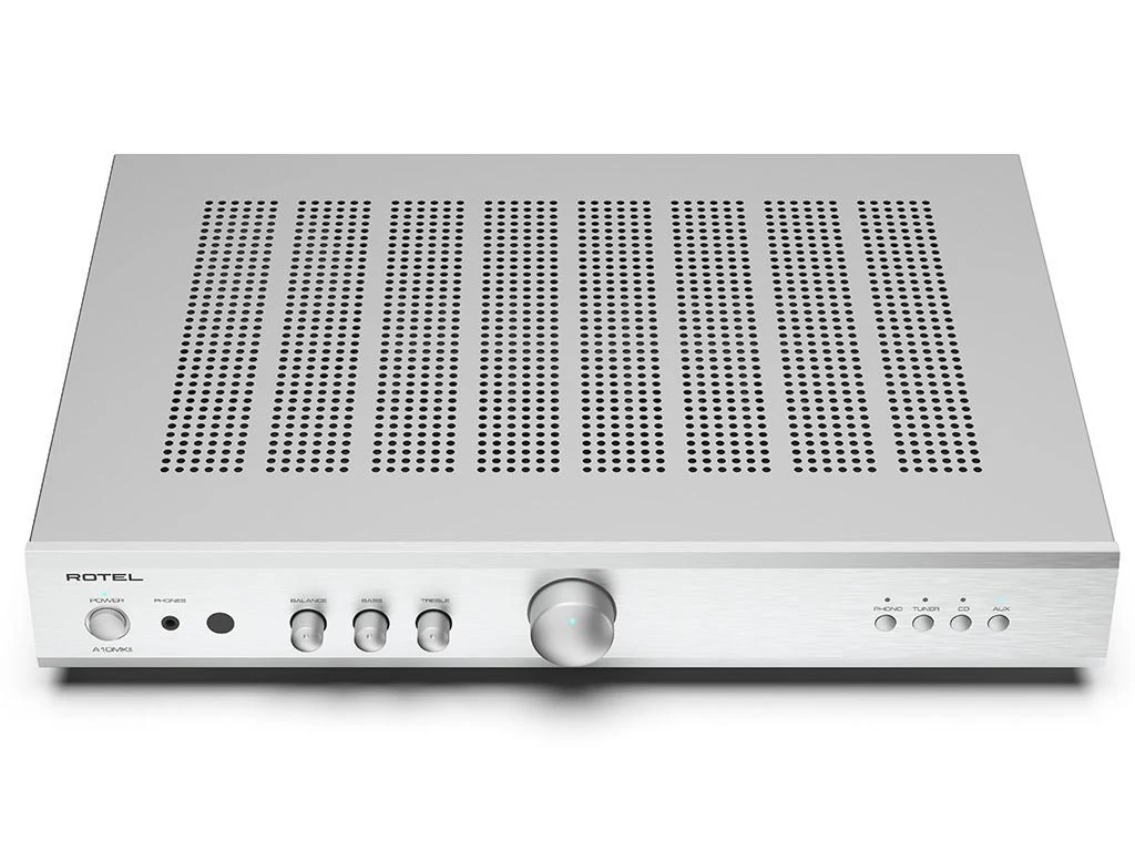 Rotel A10MKII zilver slanke geïntegreerde versterker - Image 6