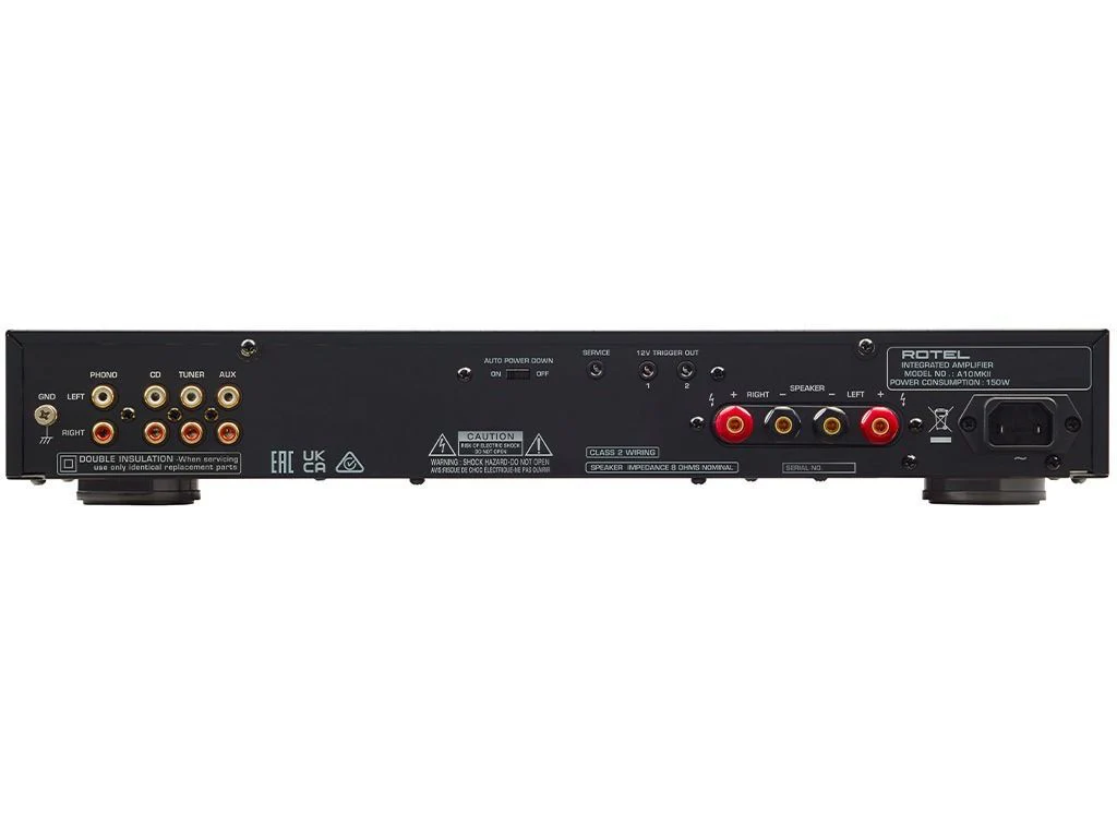 Rotel A10MKII zilver slanke geïntegreerde versterker - Image 8