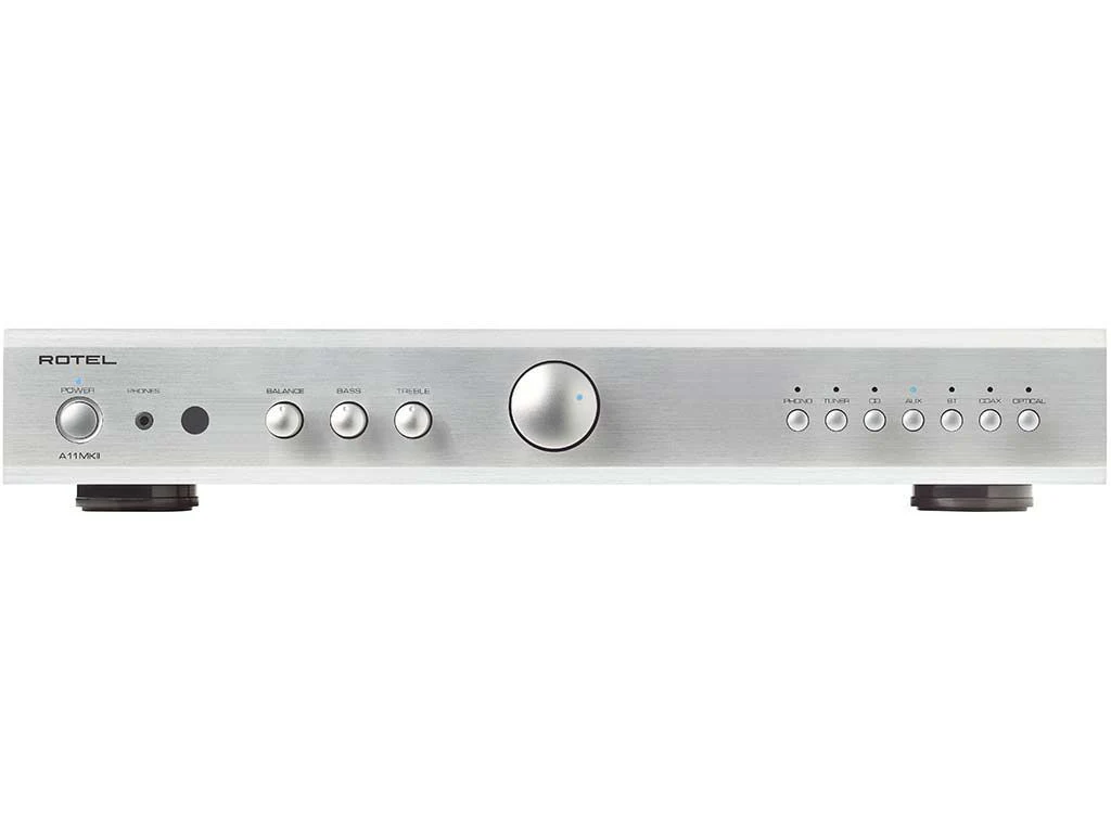 Rotel A11MKII zilver geïntegreerde versterker