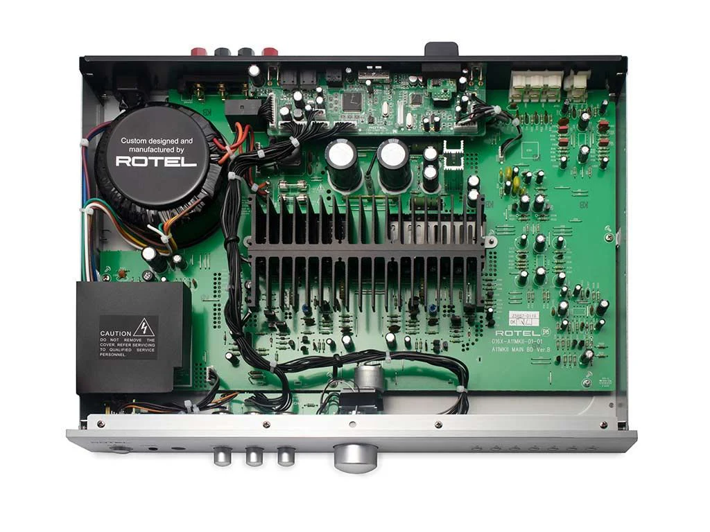 Rotel A11MKII zilver geïntegreerde versterker - Image 3