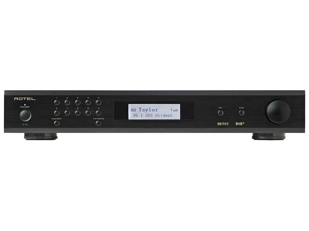 Rotel T11 zwart DAB+ en FM RDS tuner