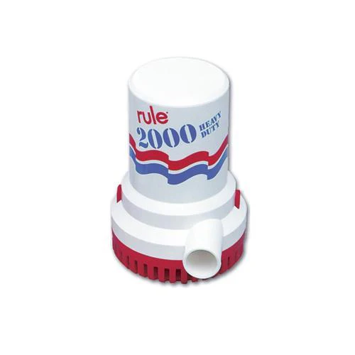 Rule 2000 Heavy Duty Bilgepomp 24 Volt - 126 l/min