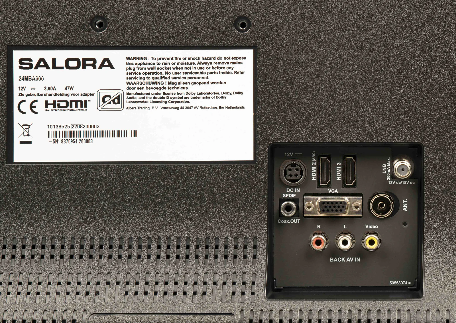 Salora 24MBA300 Smart TV met 12/220 volt aansluiting - Image 6