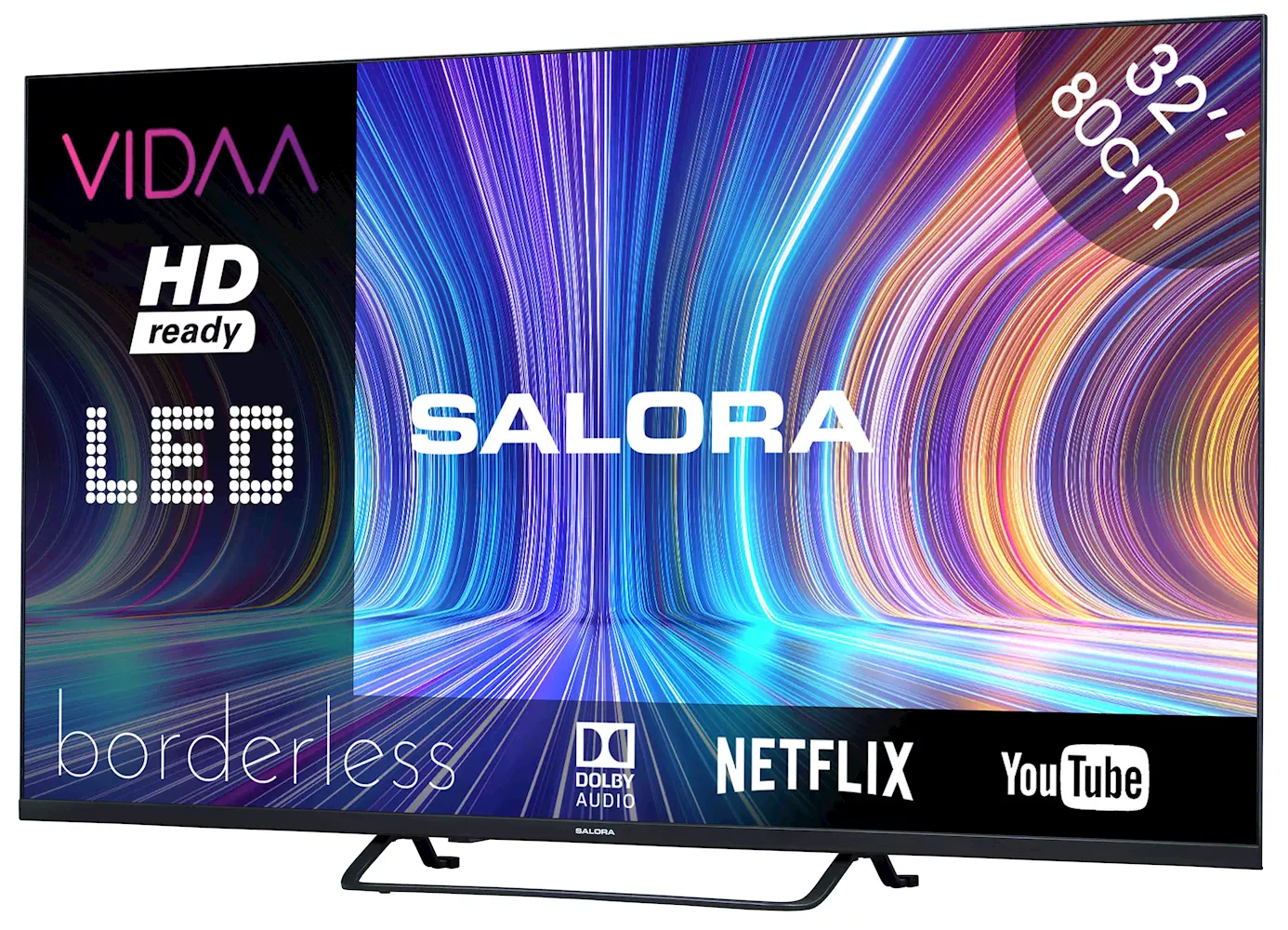 Salora 32HV210 HD LED televisie met VIDAA Smart TV - Image 2