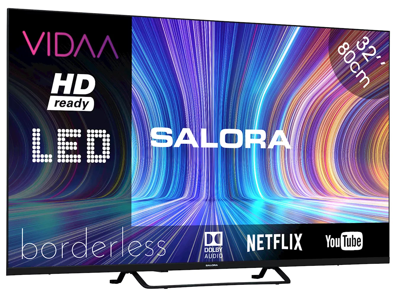 Salora 32HV210 HD LED televisie met VIDAA Smart TV - Image 3