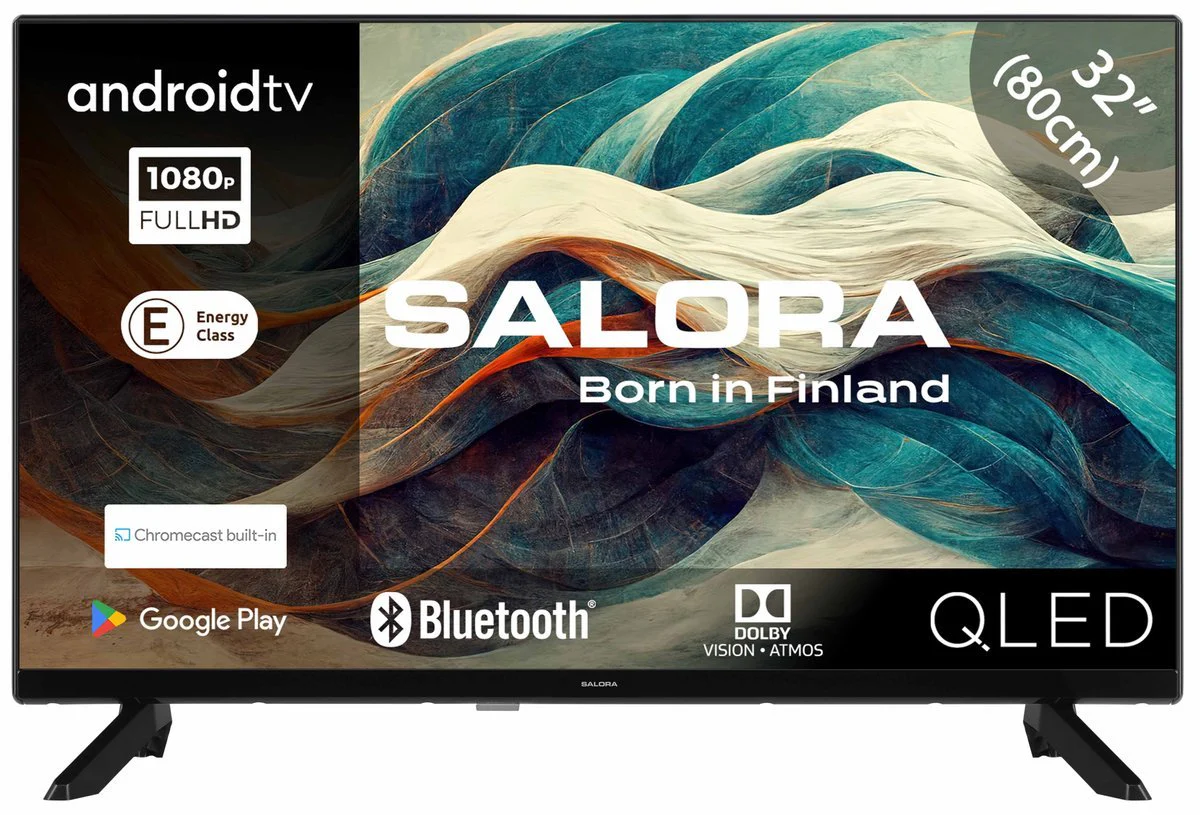 Salora 32QLED320 Android Smart Televisie - Image 2