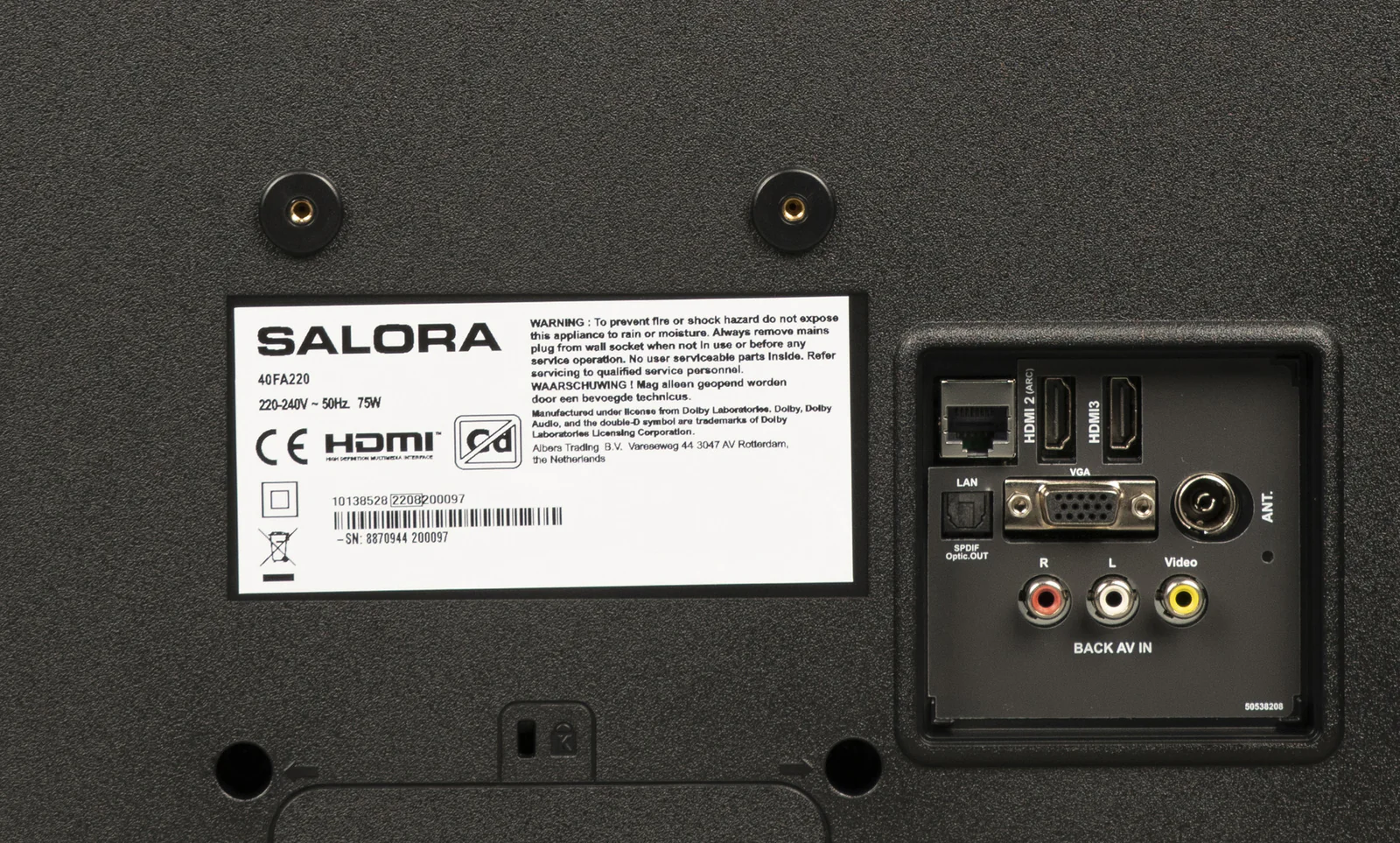 Salora 43FA220 Android smart TV - Image 4