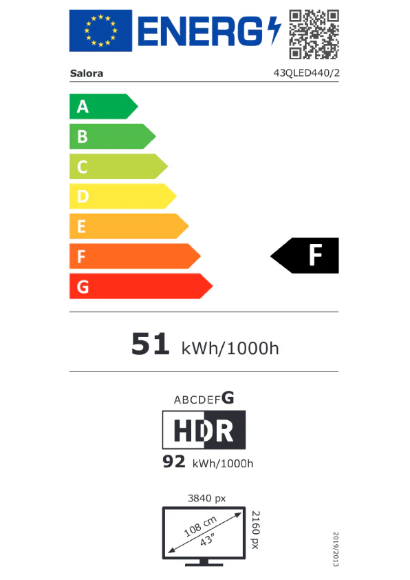 Salora 43QLED440 Smart televisie met QLED scherm - Image 6