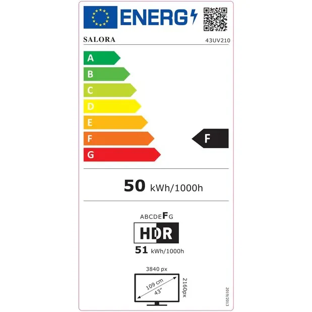 Salora 43UV210 HD 4K LED televisie met VIDAA Smart TV - Image 6