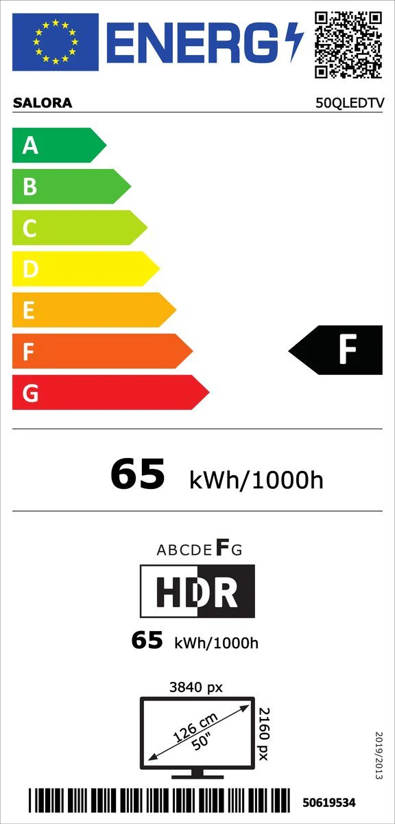 Salora 50QLEDTV Smart Televisie - Image 4