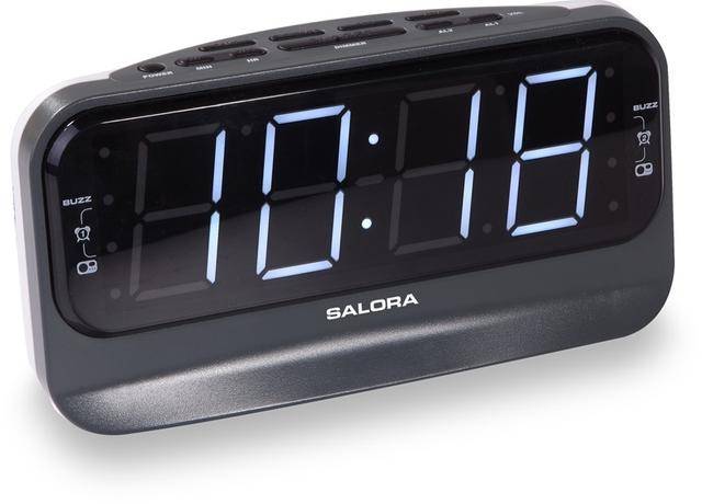 Salora CR616 Alarmklok met AM/FM Radio, Sleep- en Snoozefunctie - Image 2