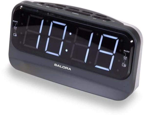 Salora CR616 Alarmklok met AM/FM Radio, Sleep- en Snoozefunctie - Image 3