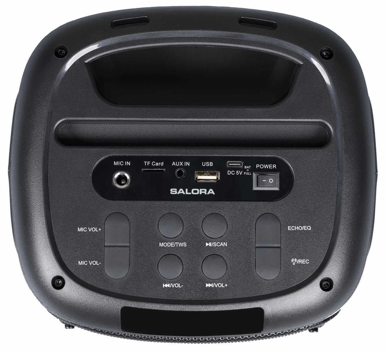 Salora PartySpeaker M1 met ingebouwde accu en frontverlichting - Image 3