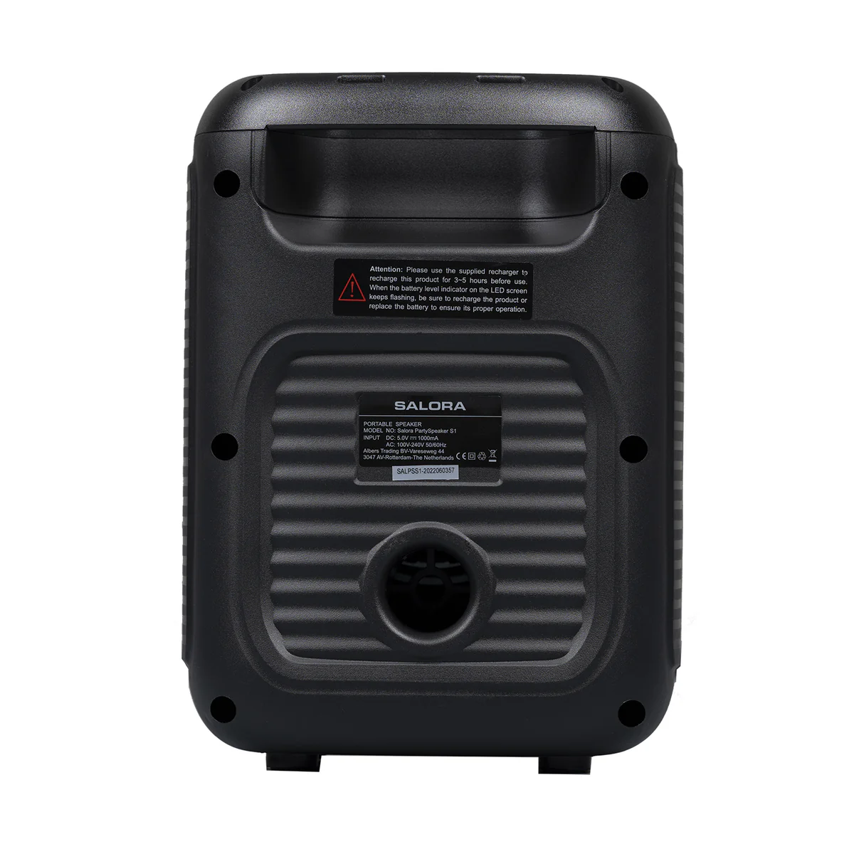 Salora PartySpeaker S1 met ingebouwde accu en frontverlichting - Image 4