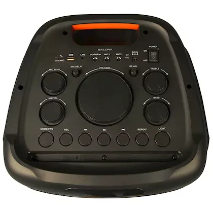 Salora PartySpeaker XL1 met ingebouwde accu, microfoon en frontverlichting - Image 5