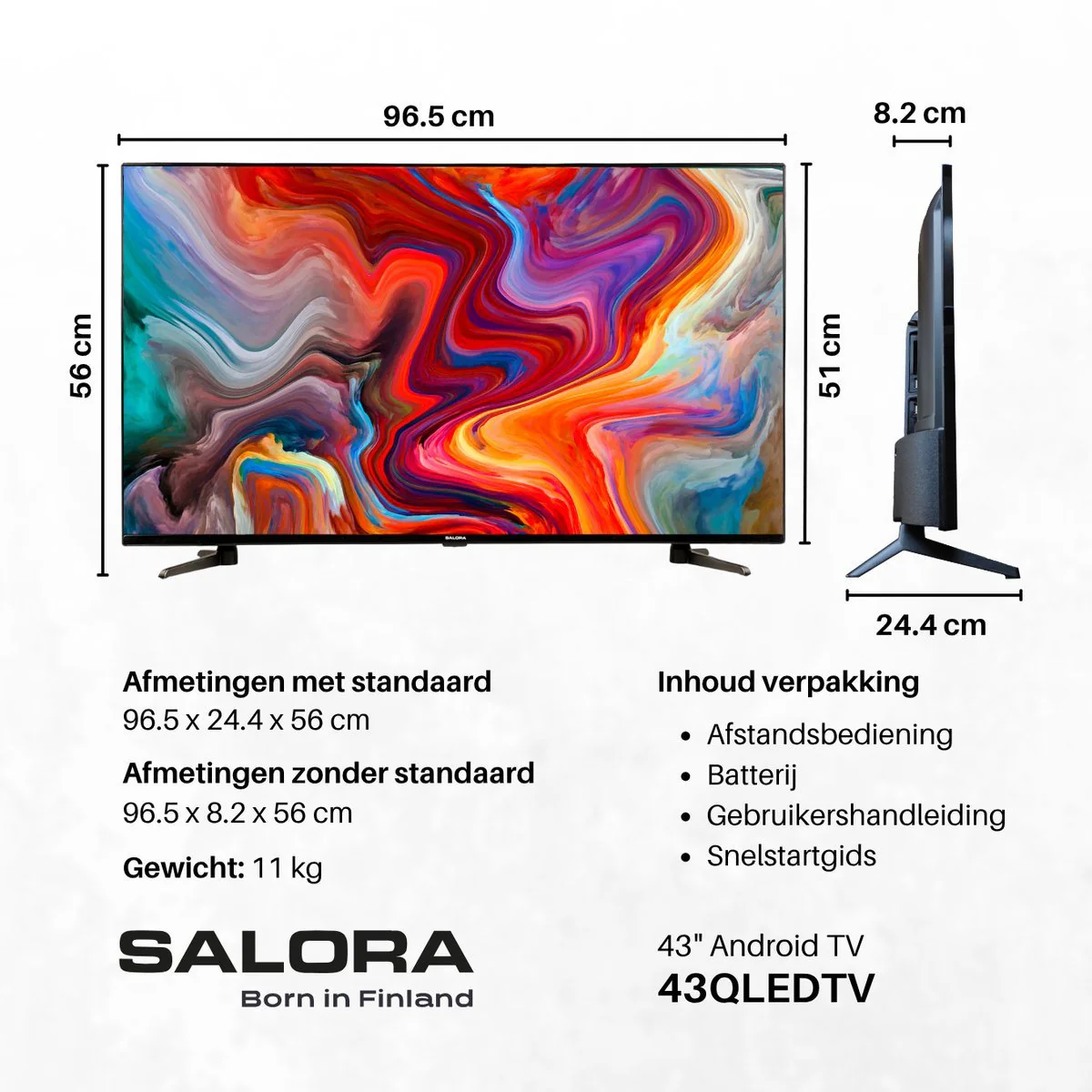 Salora QLED43TV - Image 5