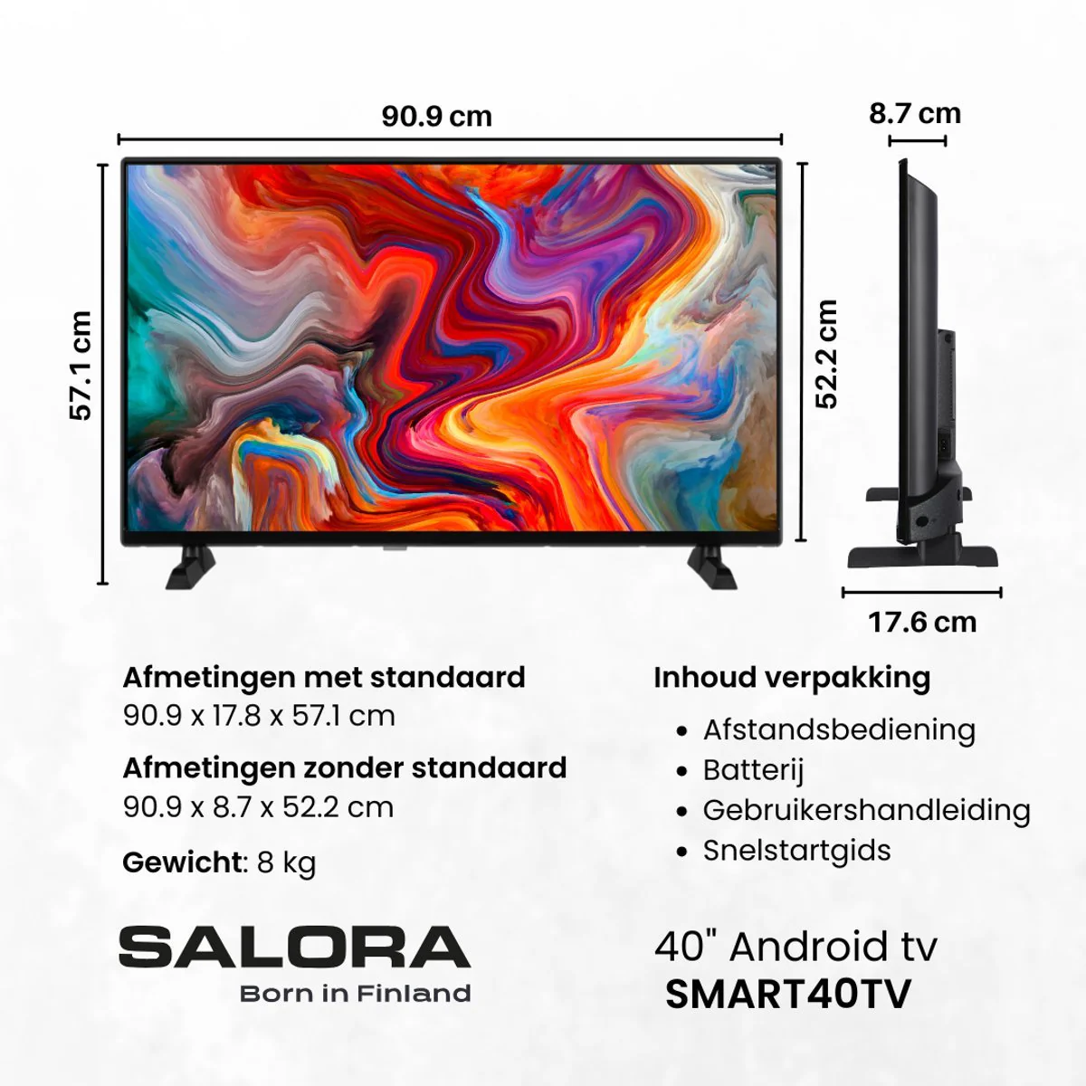 Salora SMART40TV Smart Televisie - Image 3