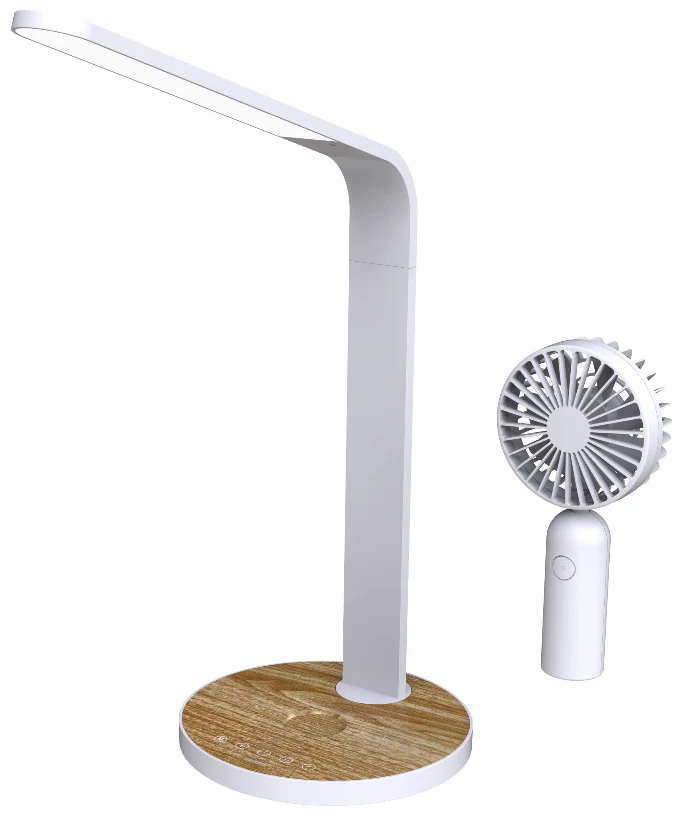 Salora TLF450 LED bijzet tafellamp met ventilator - Image 2